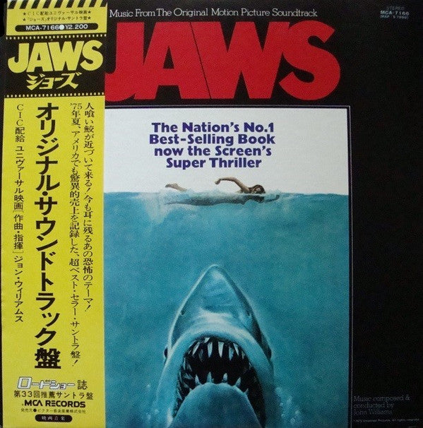 John Williams (4) - Jaws - Music From The Original Motion Picture S...