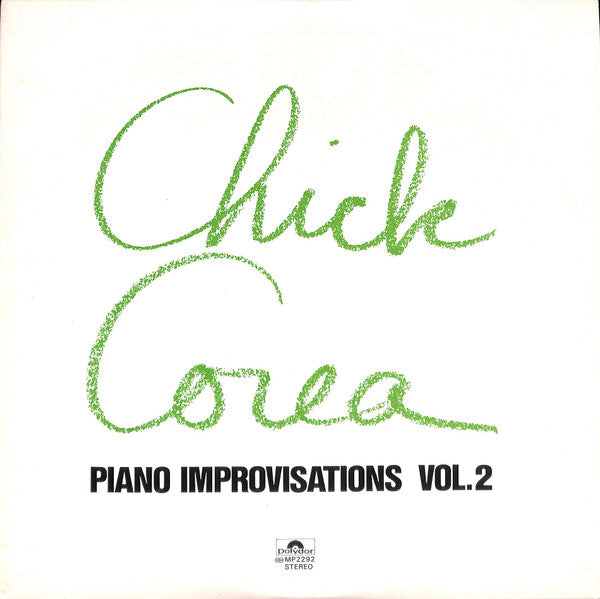Chick Corea - Piano Improvisations Vol. 2 (Vinyl, LP, Album)