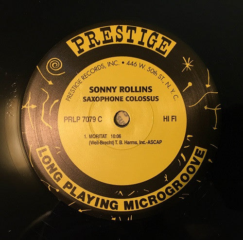 Sonny Rollins - Saxophone Colossus (2xVinyl, 12", 45 RPM, Album, Limited Edition, Numbered, Reissue, Remastered, Mono) Very Good (VG) / Very Good Plus (VG+)