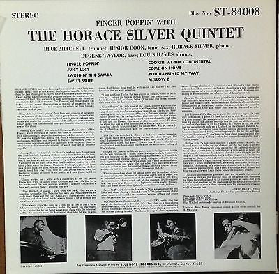 The Horace Silver Quintet - Finger Poppin' With The Horace Silver Q...