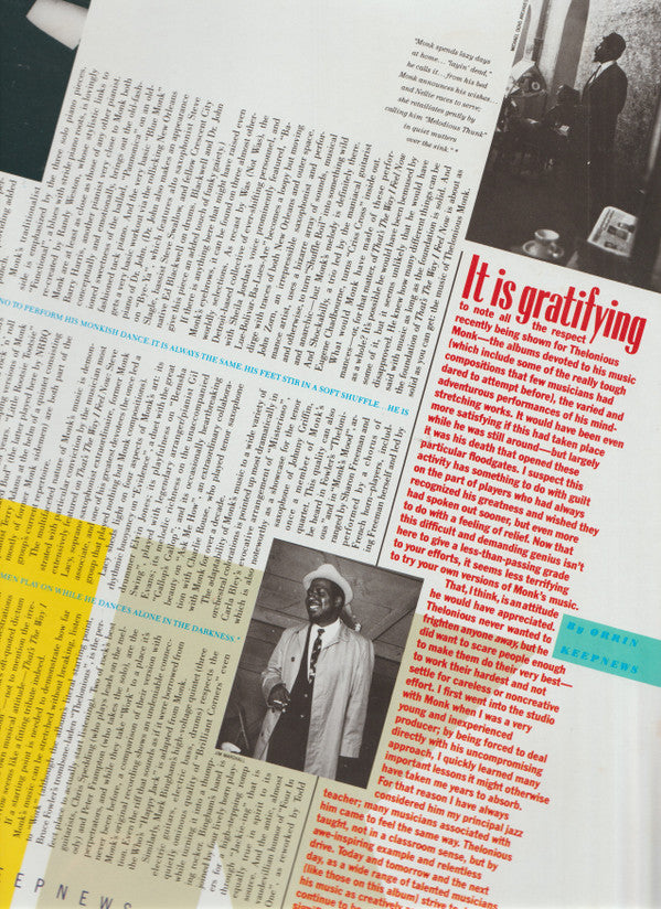 Various - That's The Way I Feel Now - A Tribute To Thelonious Monk ...