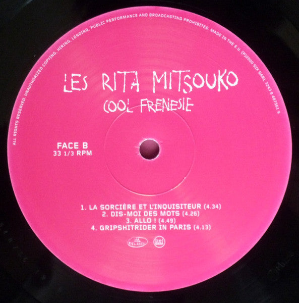 Les Rita Mitsouko - Cool Frénésie (2xVinyl, LP, Album) Very Good Plus (VG+) / Very Good Plus (VG+)