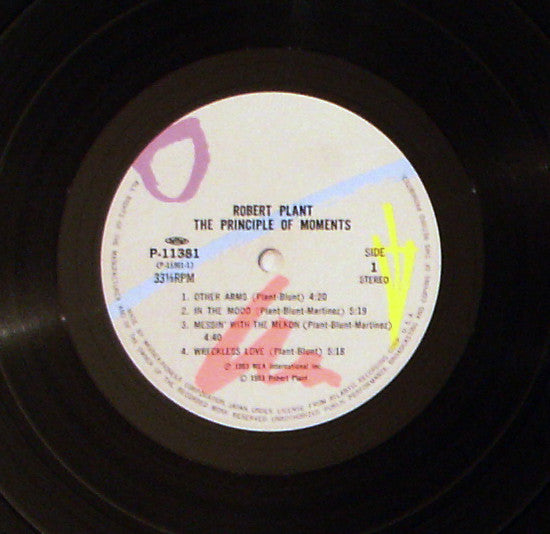 Robert Plant - The Principle Of Moments (Vinyl, LP, Album)
