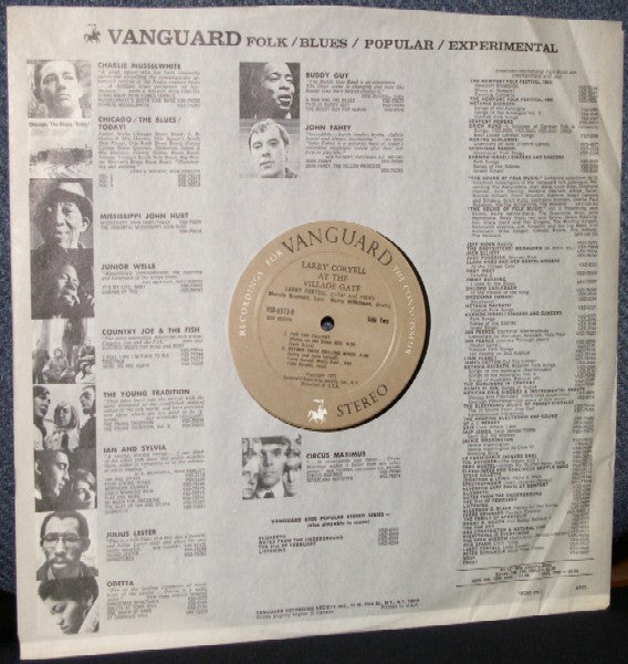 Larry Coryell - At The Village Gate (Vinyl, LP, Album, Stereo) Very Good (VG) / Very Good (VG)