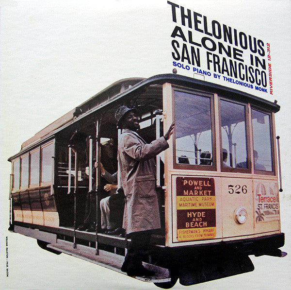 Thelonious Monk - Thelonious Alone In San Francisco (Vinyl, LP, Album, Reissue, Stereo) Very Good (VG) / Good Plus (G+)