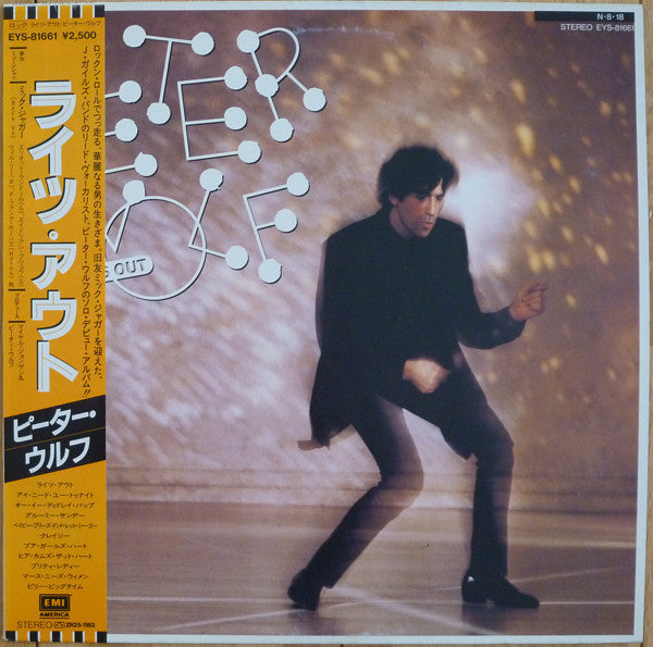 Peter Wolf - Lights Out (Vinyl, LP, Album) Very Good Plus (VG+) / Very Good Plus (VG+)