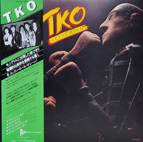 TKO (5) - Let It Roll (Vinyl, LP, Album) Good Plus (G+) / Very Good (VG)