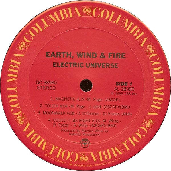 Earth, Wind & Fire - Electric Universe (Vinyl, LP, Album, Stereo)