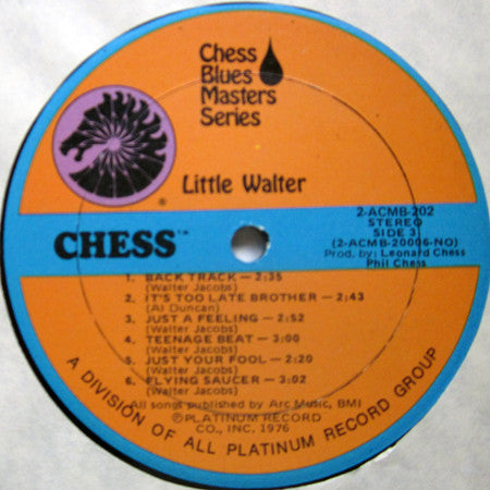 Little Walter - Little Walter (2xVinyl, LP, Compilation, Reissue) Very Good (VG) / Very Good Plus (VG+)