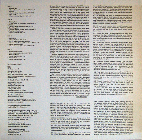 Wynton Kelly - Keep It Moving (Vinyl, LP, Compilation, Reissue, Rem...