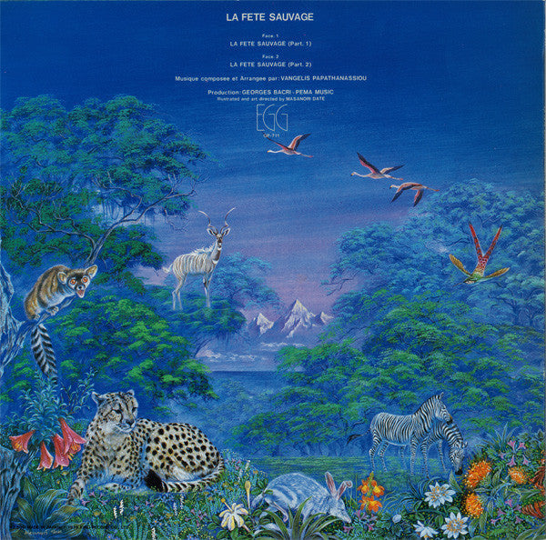 Vangelis - La Fête Sauvage = 野生の祭典 (Vinyl, LP, Album, Reissue)