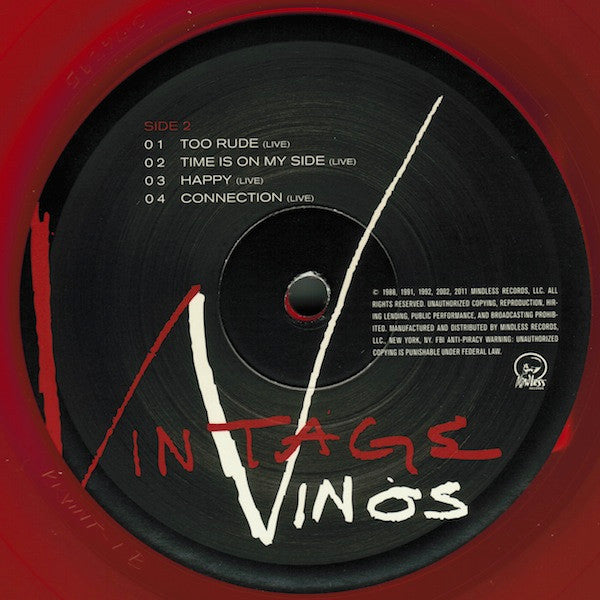 Keith Richards - Vintage Vinos (2xVinyl, LP, Compilation, Etched) Near Mint (NM or M-) / Near Mint (NM or M-)