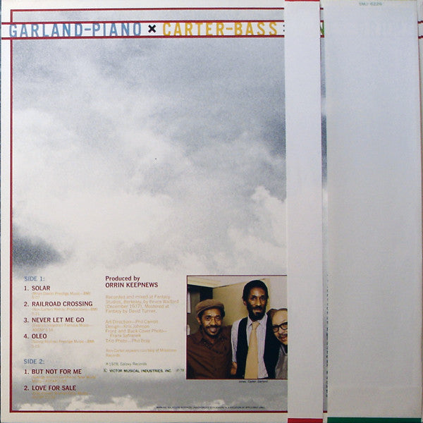 Red Garland - Crossings (Vinyl, LP, Album) Very Good Plus (VG+) / Very Good Plus (VG+)