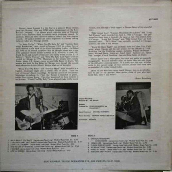 Elmore James - The Legend Of Elmore James (Vinyl, LP, Compilation, Reissue) Very Good (VG) / Very Good (VG)