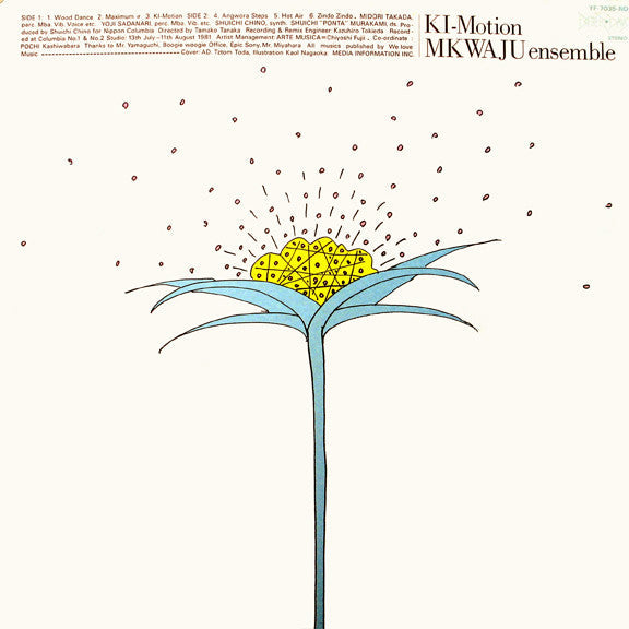 Mkwaju Ensemble - Ki-Motion (Vinyl, LP, Album) Near Mint (NM or M-) / Very Good Plus (VG+)