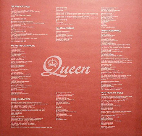 Queen - News Of The World = 世界に捧ぐ (Vinyl, LP, Album, Reissue, Stereo)