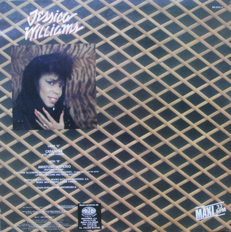 Jessica Williams - Casanova (Vinyl, 12", Maxi-Single, 33 ⅓ RPM) Very Good Plus (VG+) / Very Good Plus (VG+)