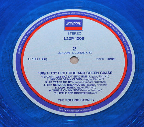The Rolling Stones - Big Hits (High Tide And Green Grass) (Vinyl, LP, Compilation, Stereo) Very Good Plus (VG+) / Very Good Plus (VG+)