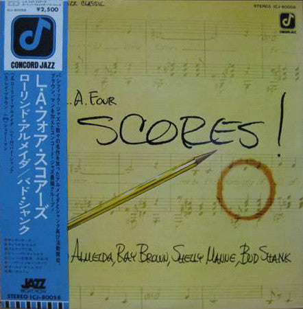 LA4 - The LA Four Scores! (Vinyl, LP) Very Good Plus (VG+) / Very Good Plus (VG+)