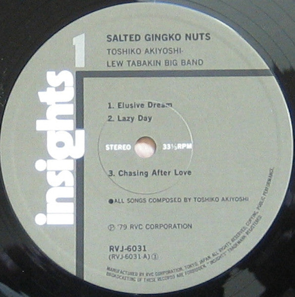 Toshiko Akiyoshi-Lew Tabackin Big Band - Salted Gingko Nuts (Vinyl,...