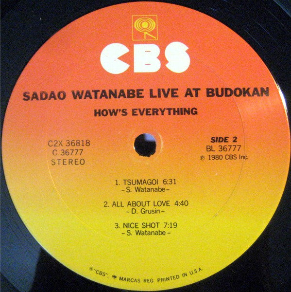 Sadao Watanabe - How's Everything (Vinyl, LP)