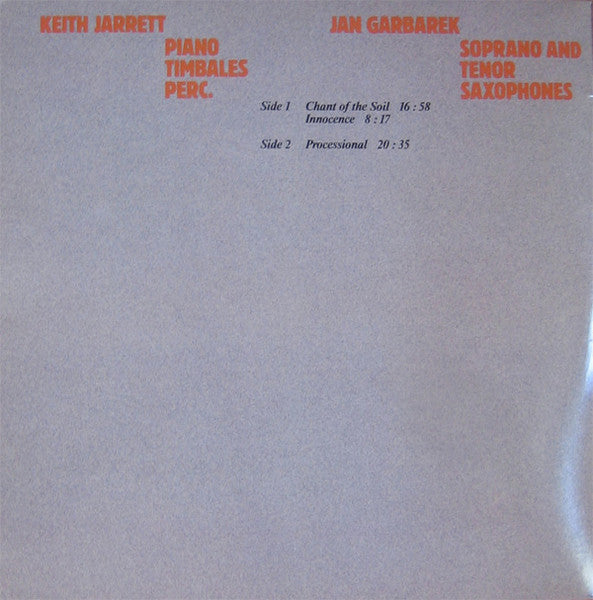 Keith Jarrett - Nude Ants (Live At The Village Vanguard) (Vinyl, LP...