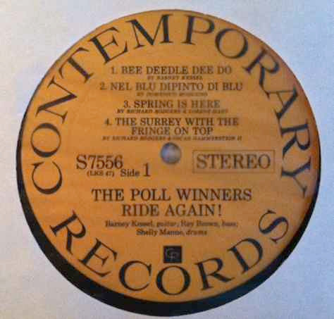 The Poll Winners - Ride Again! (Vinyl, LP, Album, Stereo)