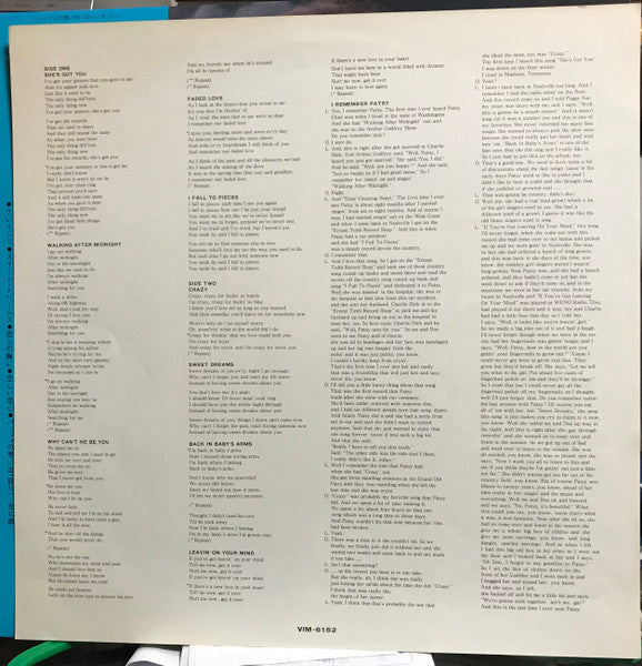 Loretta Lynn - I Remember Patsy (Vinyl, LP, Album) Good Plus (G+) / Very Good (VG)
