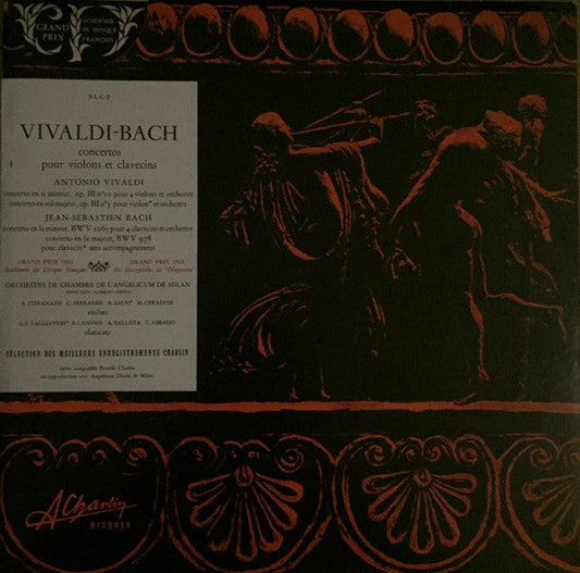 Antonio Vivaldi - Vivaldi - Bach - Concertos Pour Violons Et Clavecins (Vinyl, LP, Album) Very Good Plus (VG+) / Very Good Plus (VG+)
