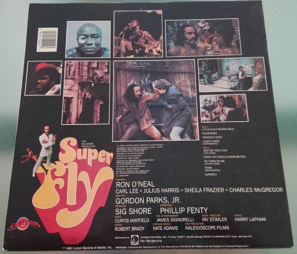 Curtis Mayfield - Super Fly (Vinyl, LP, Album, Reissue) Very Good Plus (VG+) / Very Good Plus (VG+)