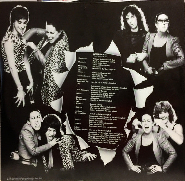 Grace Slick - Welcome To The Wrecking Ball! (Vinyl, LP, Album, Stereo) Very Good (VG) / Very Good Plus (VG+)