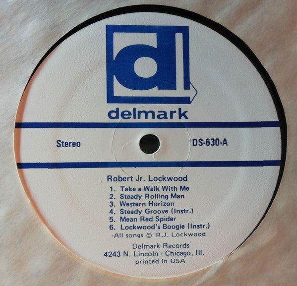 Robert Lockwood Jr. - Steady Rollin' Man (Vinyl, LP, Album) Very Good Plus (VG+) / Very Good Plus (VG+)