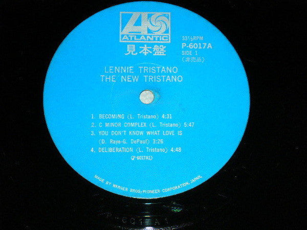 Lennie Tristano - The New Tristano (Vinyl, LP, Album, Promo, Mono) Very Good (VG) / Very Good (VG)