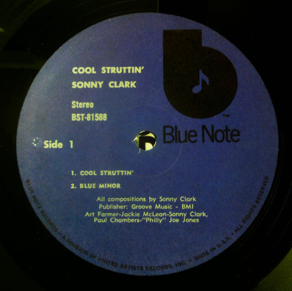 Sonny Clark - Cool Struttin' (Vinyl, LP, Album, Reissue, Stereo) Good Plus (G+) / Very Good (VG)
