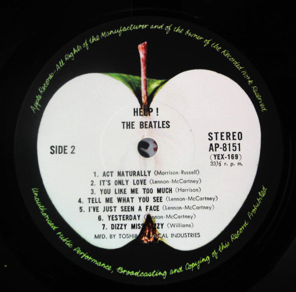 The Beatles - Help! (Vinyl, LP, Album, Reissue)