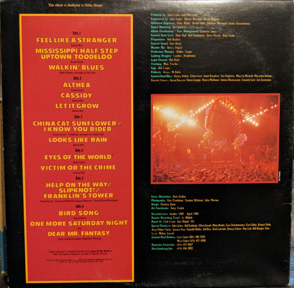 The Grateful Dead - Without A Net (3xVinyl, LP, Album) Near Mint (NM or M-) / Very Good Plus (VG+)