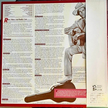 Hank Williams - Rare Takes & Radio Cuts (Vinyl, LP, Compilation, Mono) Very Good Plus (VG+) / Fair (F)