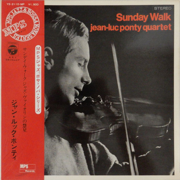 Jean-Luc Ponty - Sunday Walk (Vinyl, LP, Album) Very Good (VG) / Very Good Plus (VG+)