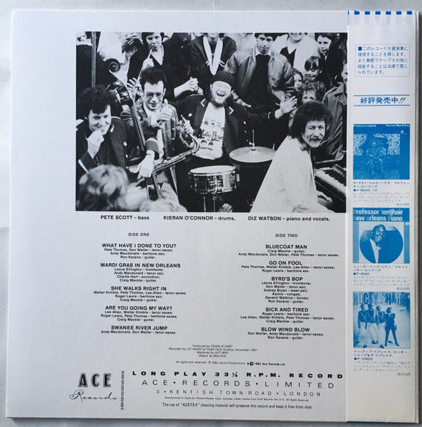 Diz & The Doormen - Bluecoat Man (Vinyl, LP, Album) Near Mint (NM or M-) / Very Good Plus (VG+)