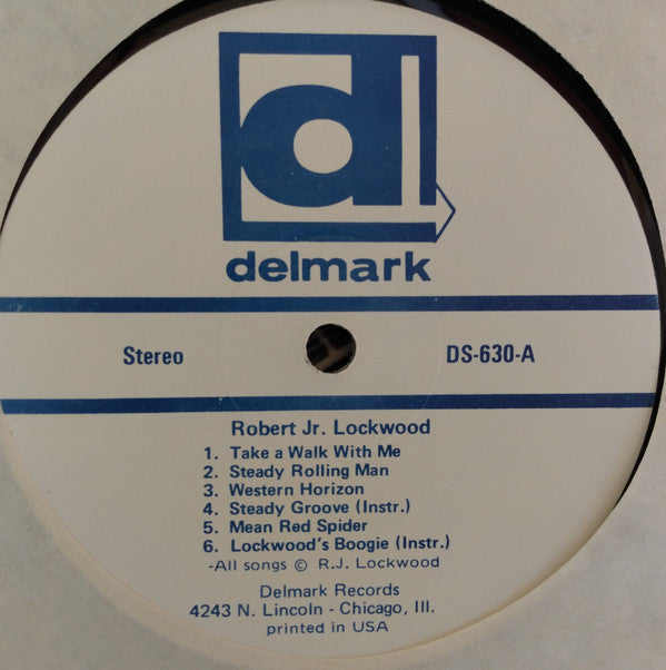 Robert Lockwood Jr. - Steady Rollin' Man (Vinyl, LP, Album, Stereo) Very Good Plus (VG+) / Very Good Plus (VG+)