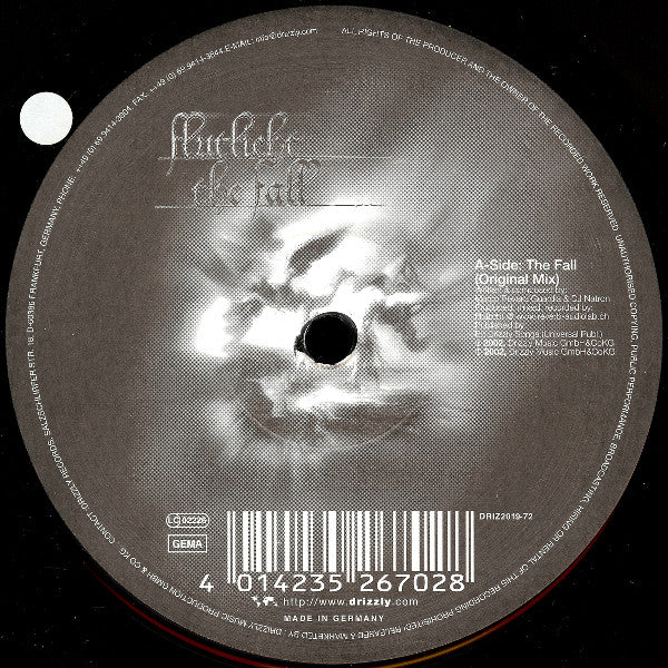 Flutlicht - The Fall (Vinyl, 12") Very Good (VG) / Fair (F)