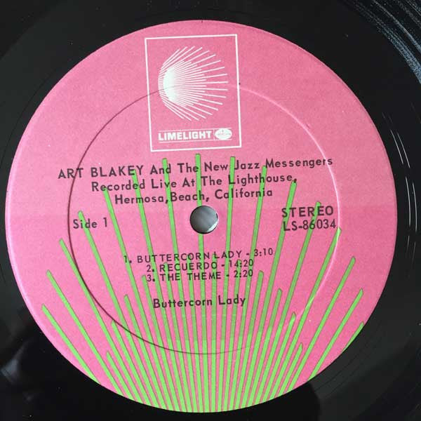 Art Blakey & The Jazz Messengers - Buttercorn Lady (Vinyl, LP, Albu...