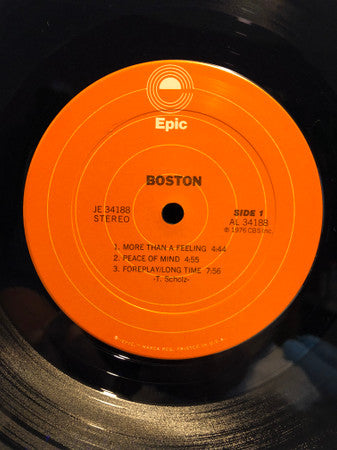 Boston - Boston (Vinyl, LP, Album, Stereo) Good Plus (G+) / Good Plus (G+)