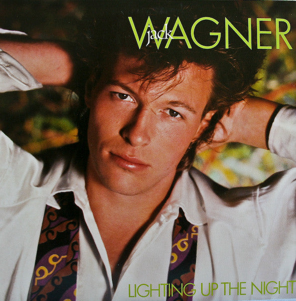 Jack Wagner - Lighting Up The Night (Vinyl, LP, Album) Very Good (VG) / Very Good (VG)