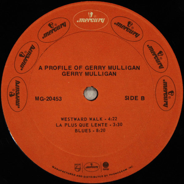 Gerry Mulligan - A Profile Of Gerry Mulligan (Vinyl, LP, Album)