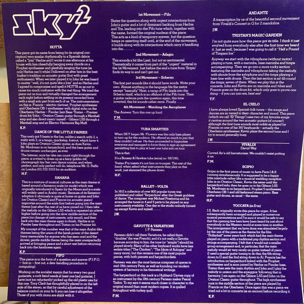 Sky (4) - Sky 2 (Vinyl, LP, Album)