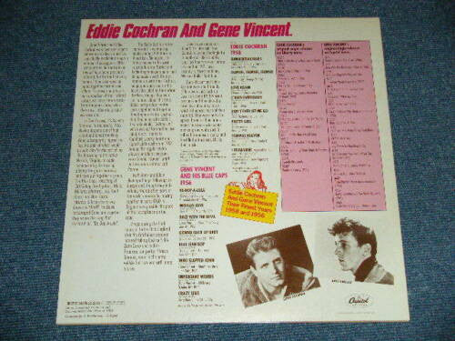 Eddie Cochran - Their Finest Years: 1958 And 1956 (Vinyl, LP, Compilation, Reissue) Very Good Plus (VG+) / Very Good Plus (VG+)