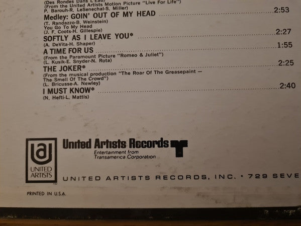 Shirley Bassey - This Is My Life (Vinyl, LP, Reissue, Stereo) Very Good Plus (VG+) / Very Good (VG)