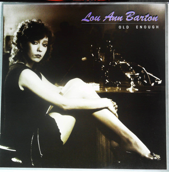 Lou Ann Barton - Old Enough (Vinyl, LP, Album) Very Good Plus (VG+) / Very Good Plus (VG+)