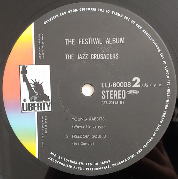The Crusaders - The Festival Album (Vinyl, LP, Reissue, Stereo)